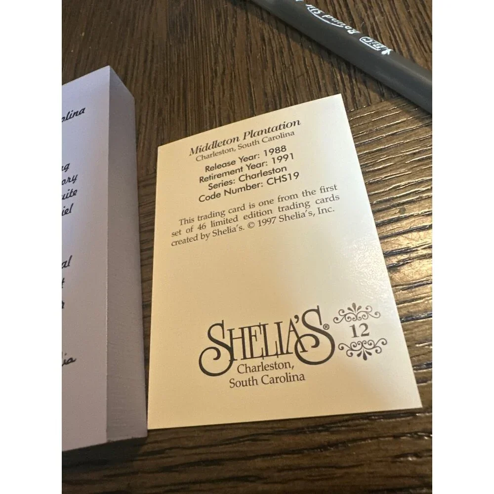 Sheilas handcrafted collectible